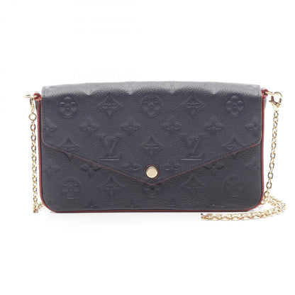 Louis Vuitton Felicie Pochette Shoulder Bag In Monogram Empreinte Leather