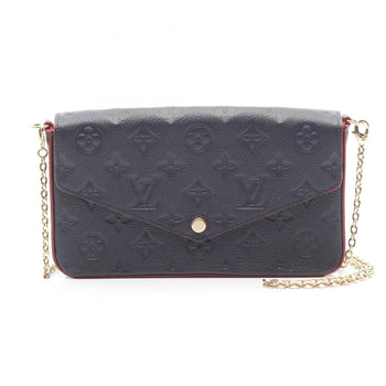 Louis Vuitton Felicie Pochette Shoulder Bag In Monogram Empreinte Leather