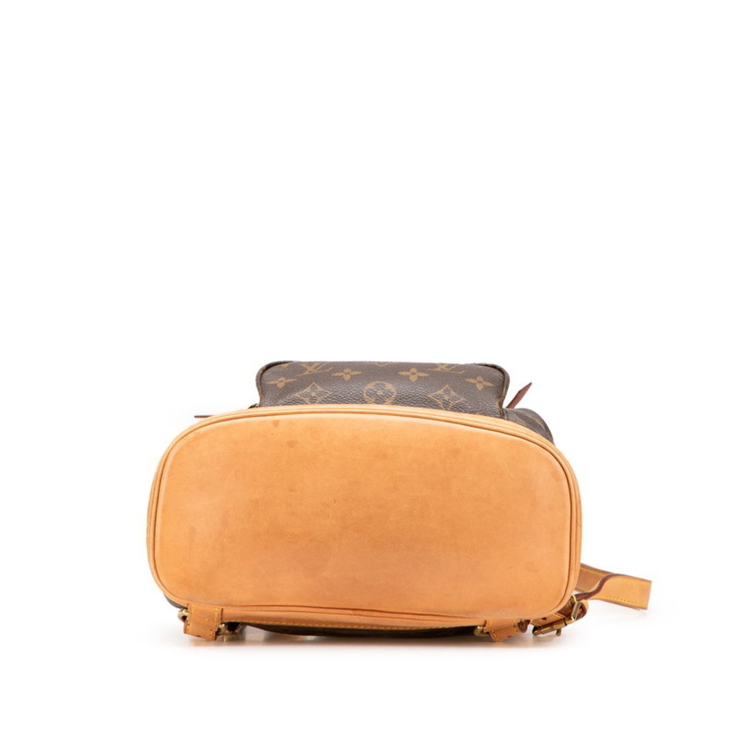 Louis Vuitton Monogram Montsouris Mm Backpack M51136 Brown Leather
