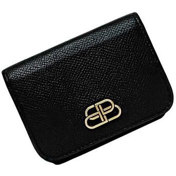 Balenciaga Bb Mini Tri-Fold Wallet (Ec-23593