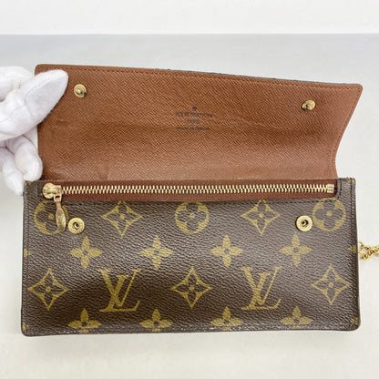 Louis Vuitton Monogram Portefeuille Accordion Long Wallet M58008 Brown