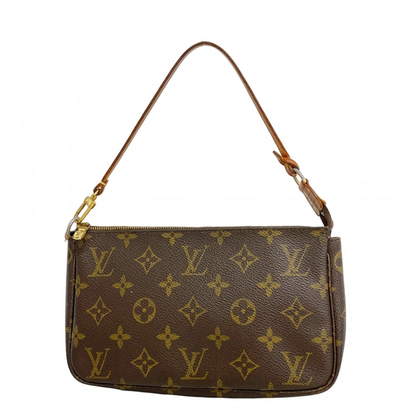 Louis Vuitton Monogram Pochette Accessoires M51980 Brown