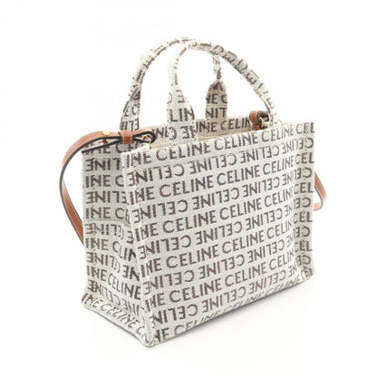 Celine Small Cabas Small Cabas Thais Tote Bag Canvas Leather
