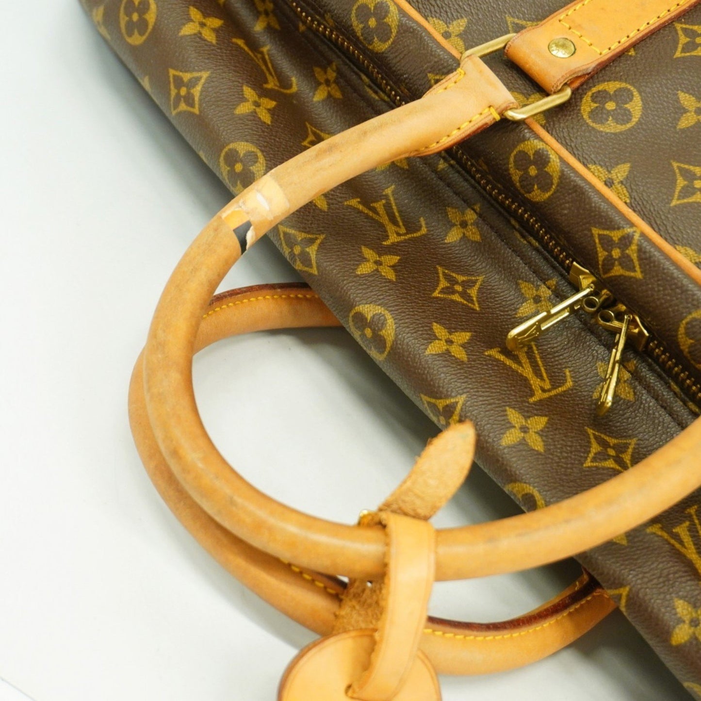 Louis Vuitton Boston Bag Monogram Sirius 55 M41404 Brown