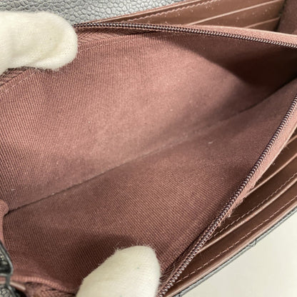 Chanel Matelasse Caviar Leather Long Wallet