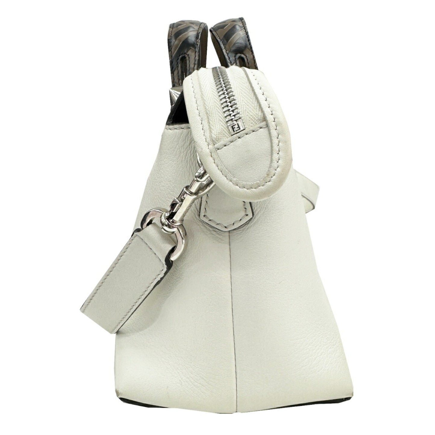 Fendi By The Way 8Bl124 Medium Shoulder Bag In White