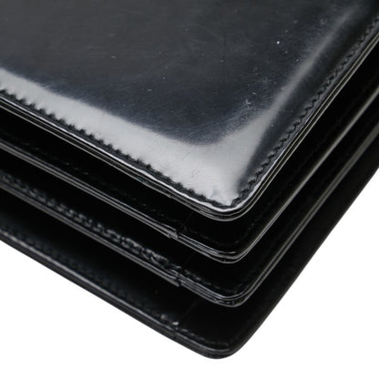 Salvatore Ferragamo Gancini Shoulder Bag Tote E217663 Black Leather