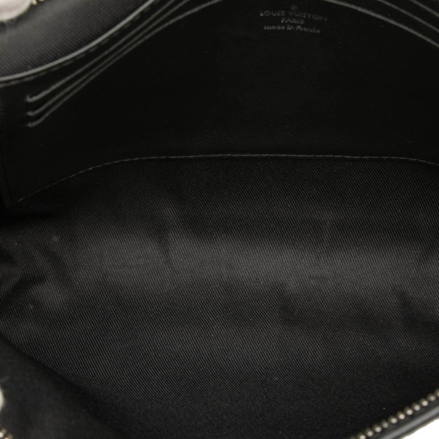 Louis Vuitton Damier Graphite Pochette Voyage Mm Clutch Bag N60134 Black Multicolor