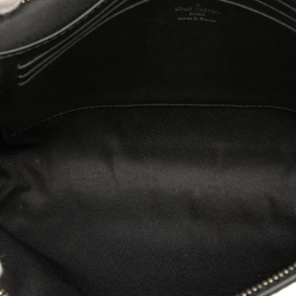 Louis Vuitton Damier Graphite Pochette Voyage Mm Clutch Bag N60134 Black Multicolor