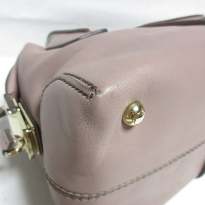 Tod'S D-Styling Mini Cow Leather 2Way Handbag Shoulder Bag Pink