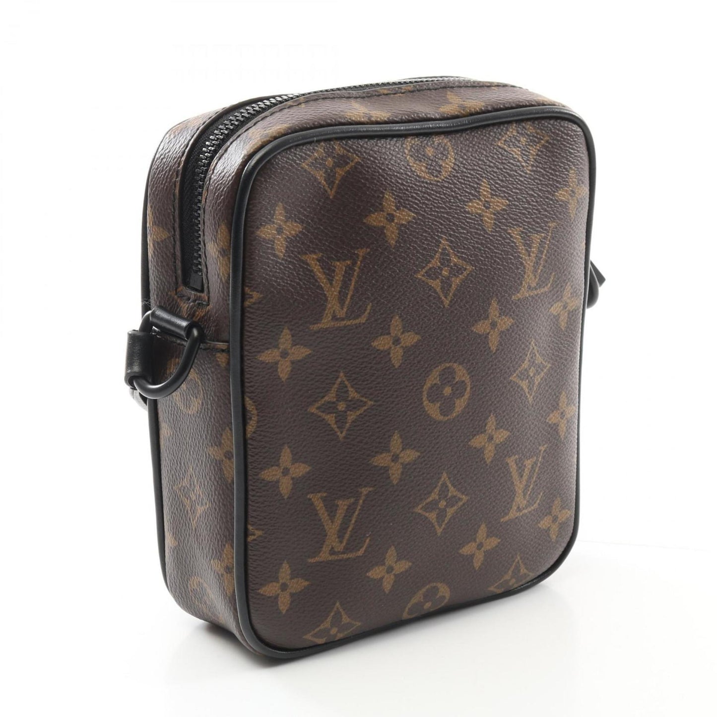 Louis Vuitton Christopher Wearable Wallet Monogram Macassar Shoulder Bag Coated Canvas Leather
