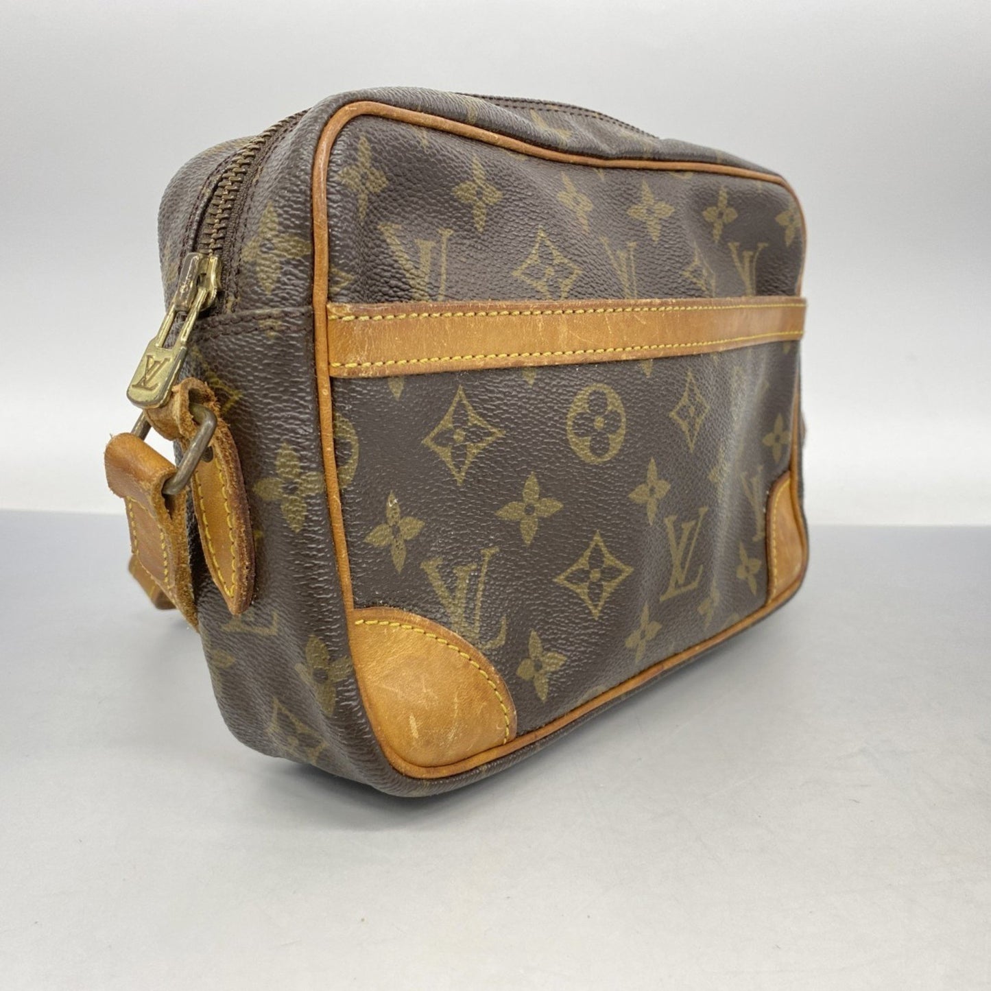 Louis Vuitton Monogram Trocadero 24 Shoulder Bag M51276 Brown