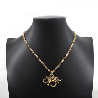 Christian Dior Necklace Gp Plated Gold