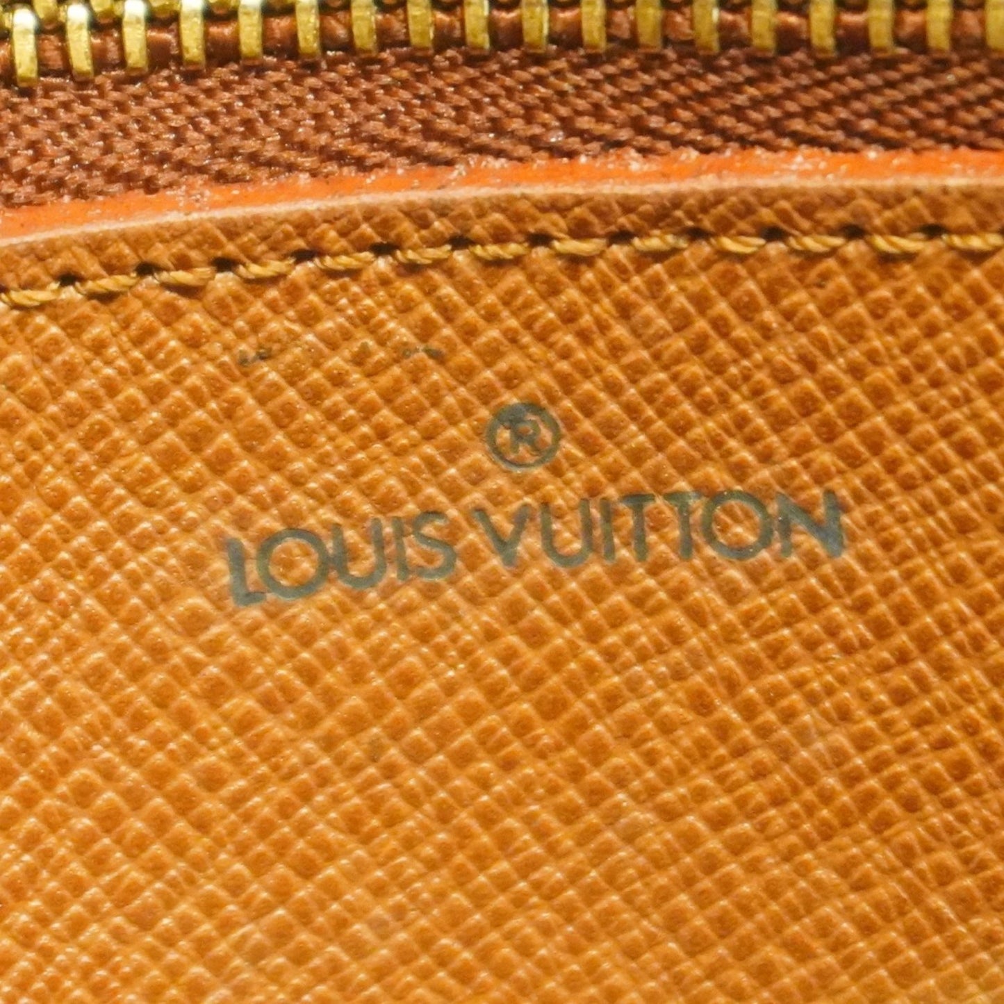 Louis Vuitton Monogram Marly Dragonne Gm Clutch Bag M51825 Brown
