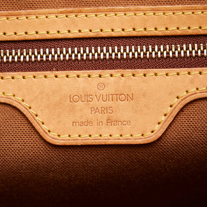 Louis Vuitton Monogram Vavin Gm Shoulder Bag Tote M51170 Brown Leather