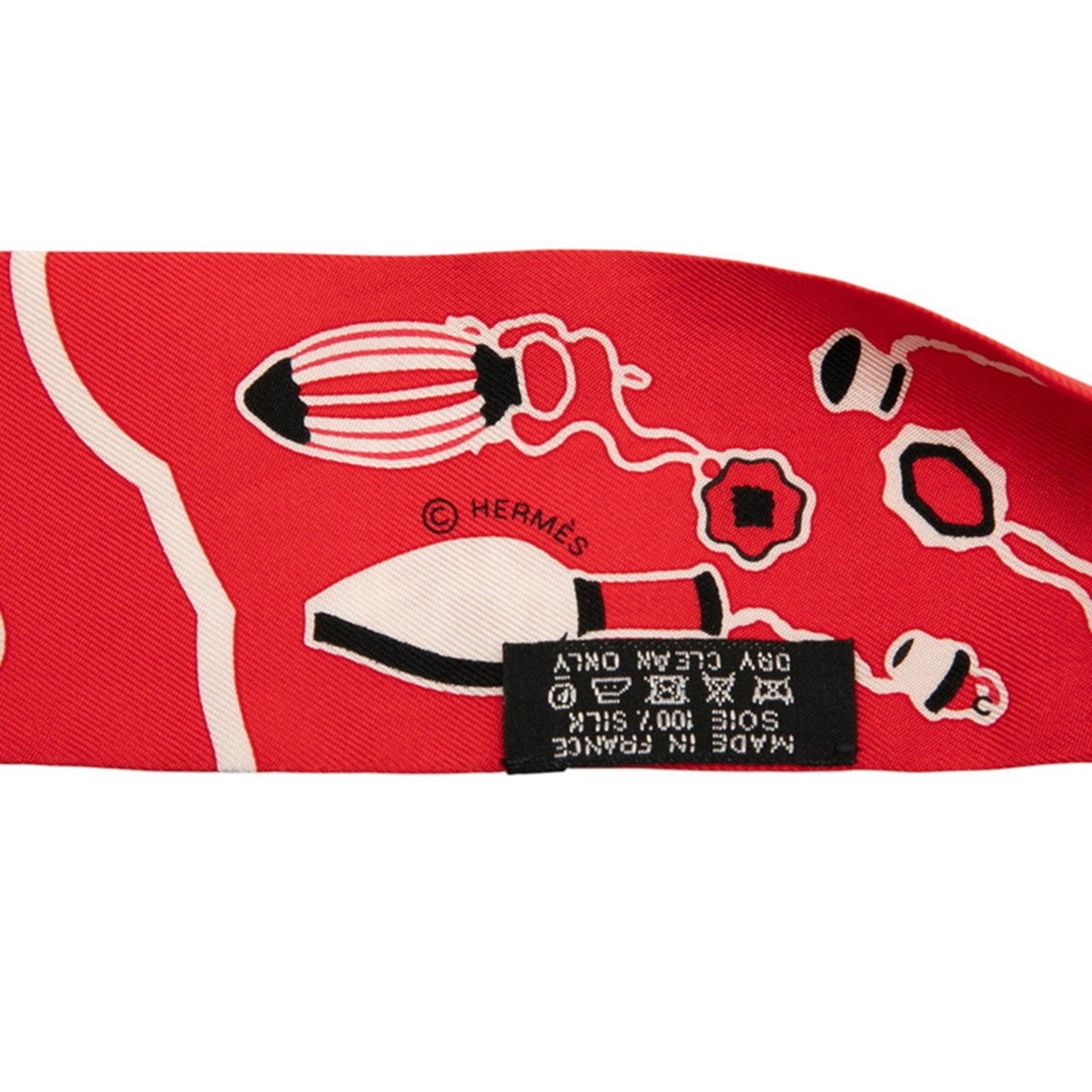 Hermes Herms Twilly Les Flacons Bandana Perfume Bottle Scarf