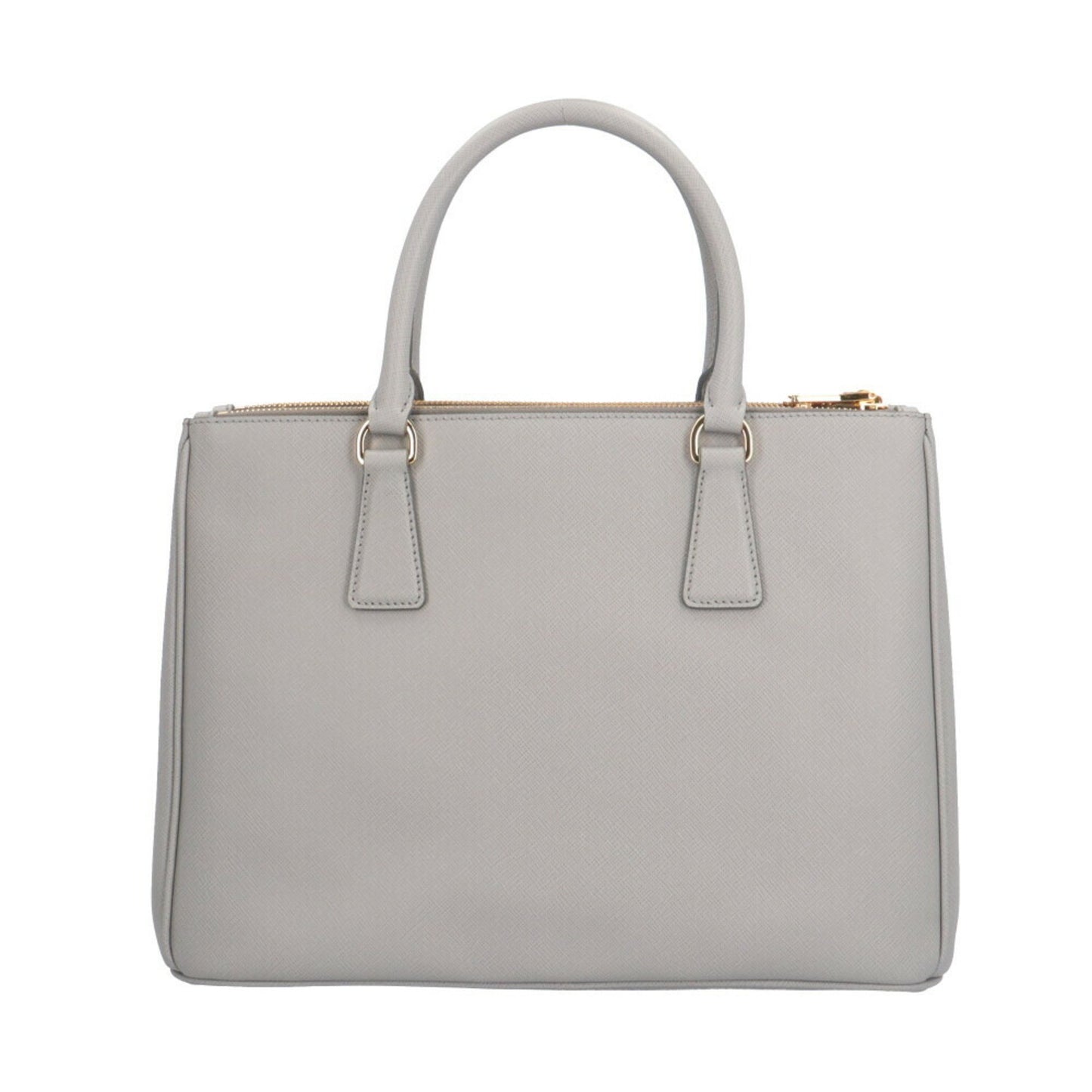 Prada Galleria Large Saffiano Shoulder Bag In Leather (1Ba274) Gray