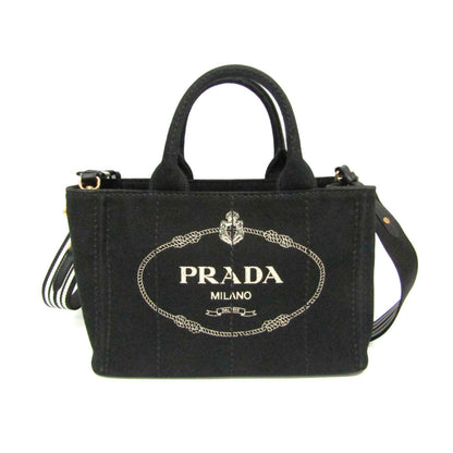 Prada Canapa 1Bg439 Women'S Denim Handbag