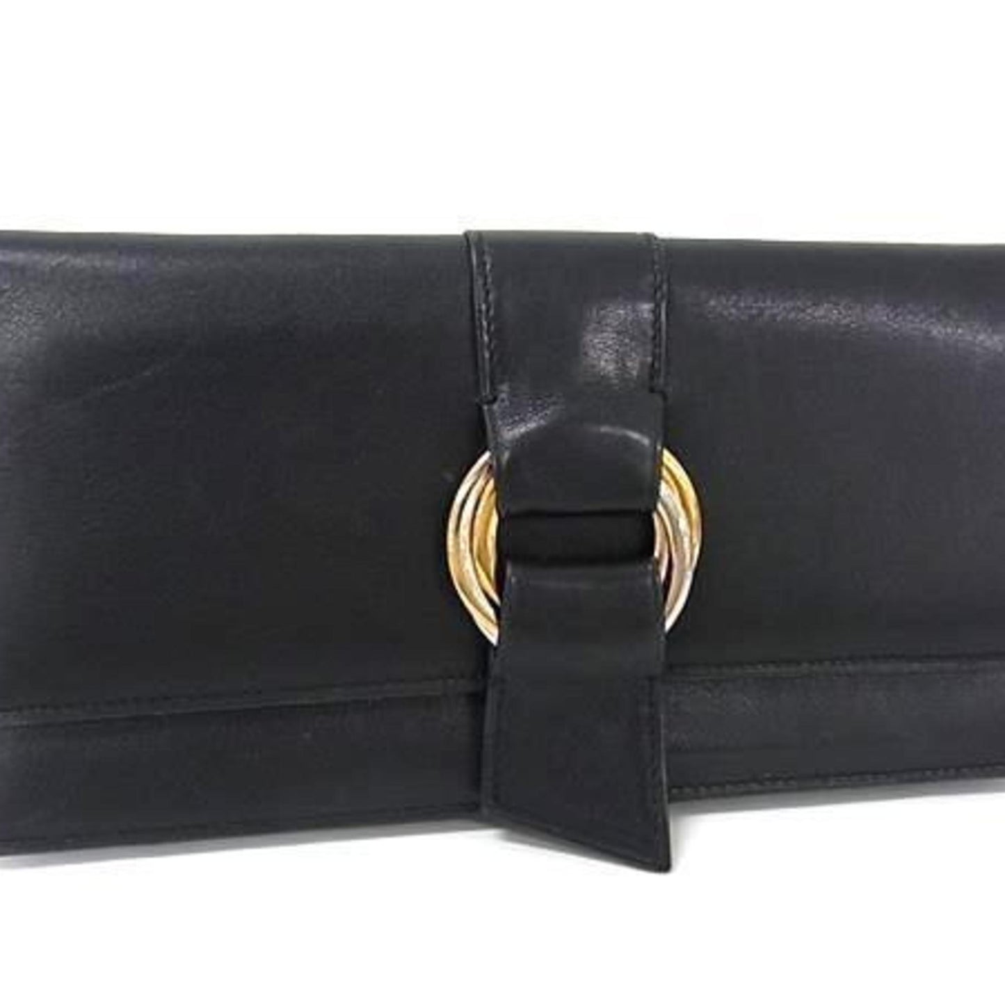 Cartier Trinity Black Leather