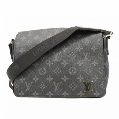 Louis Vuitton Monogram Eclipse District Pm Nv3 Shoulder Bag M46255 Black/Grey