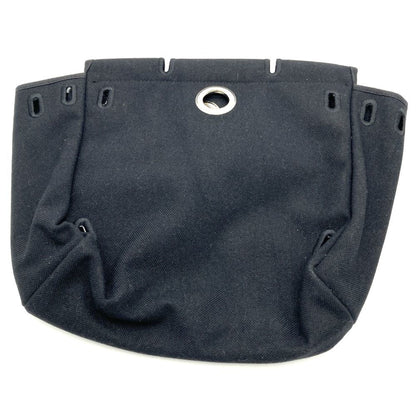 Hermes Herms Airbag Pm Canvas Shoulder Bag/Handbag In Black