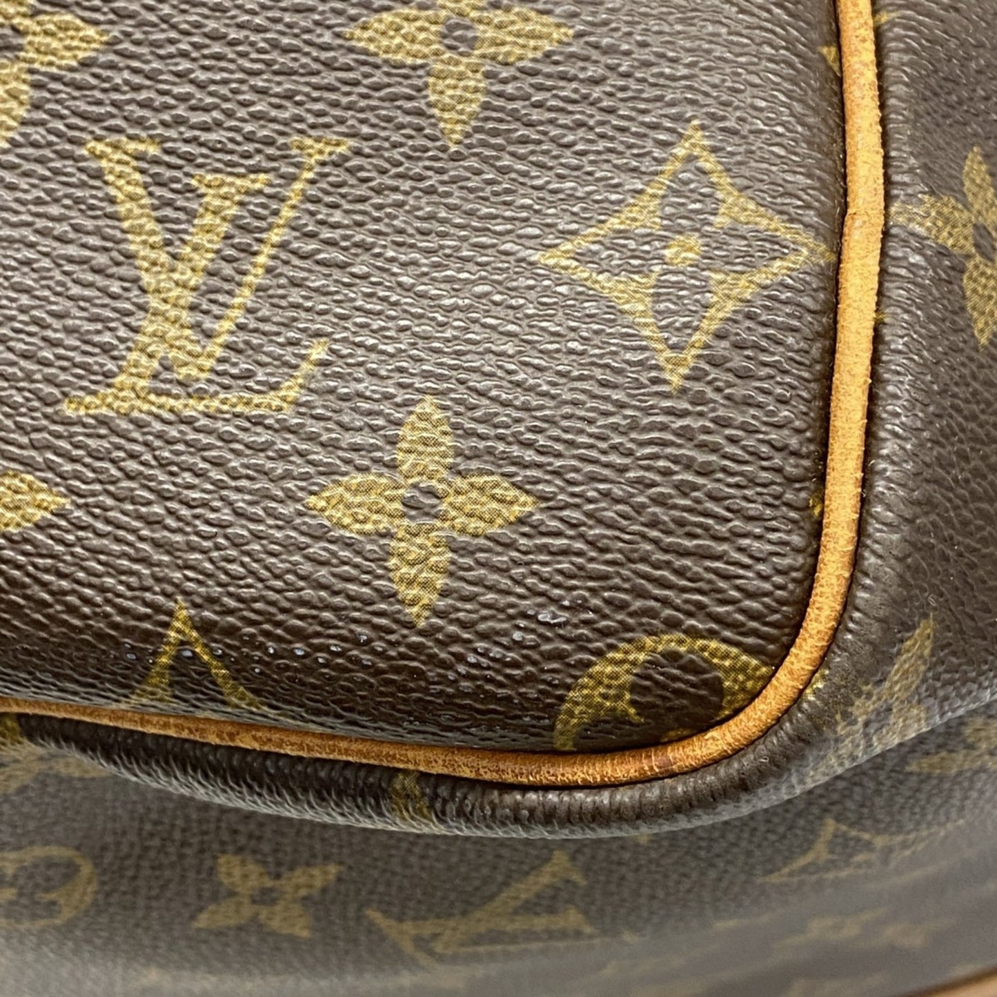 Louis Vuitton Monogram Keepall Bandouliere 60 Boston Bag M41412 Brown