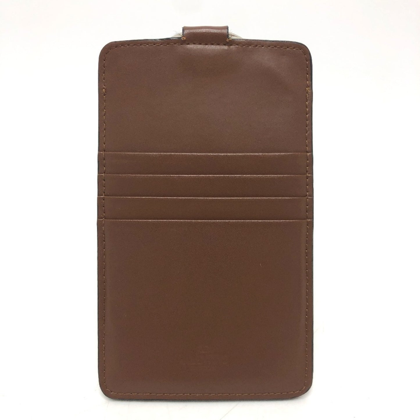 Valentino Valentino Logo All-Over Pattern Strap Smartphone Accessory Neck Shoulder Bag Leather
