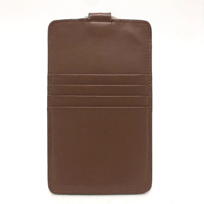 Valentino Valentino Logo All-Over Pattern Strap Smartphone Accessory Neck Shoulder Bag Leather