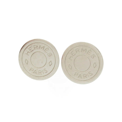 Hermes Serie Silver Earrings 0701 Hermes