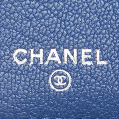 Chanel Coco Mark Lucky Flower Tri-Fold Wallet