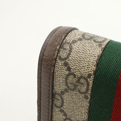 Gucci Gg Ophidia Bifold Wallet (598662) In Beige