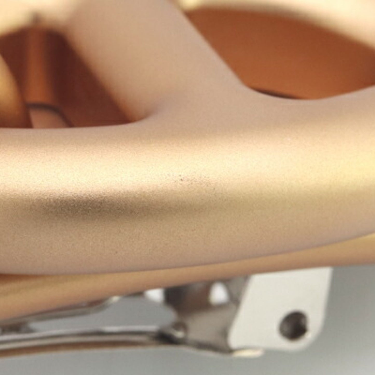 Hermes Herms Tori Maillon Gm Barrette H231034 Biscuit Metal Chaine D'Ancre Hair Clip