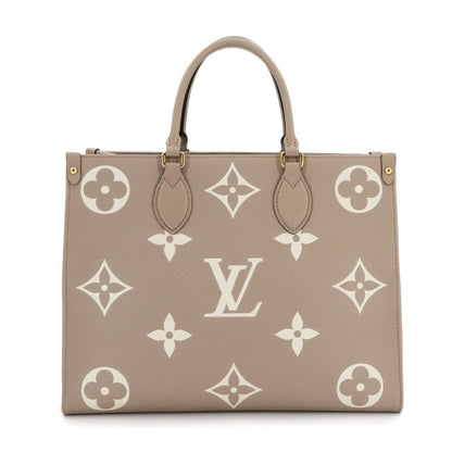 Louis Vuitton Two-Tone Monogram Empreinte On-The-Go Mm 2-Way Tote/Shoulder Bag
