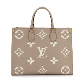 Louis Vuitton Two-Tone Monogram Empreinte On-The-Go Mm 2-Way Tote/Shoulder Bag