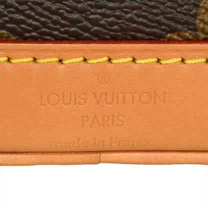 Louis Vuitton Nano Noe Shoulder Bag Monogram Canvas M81266 Brown Rfid Handbag
