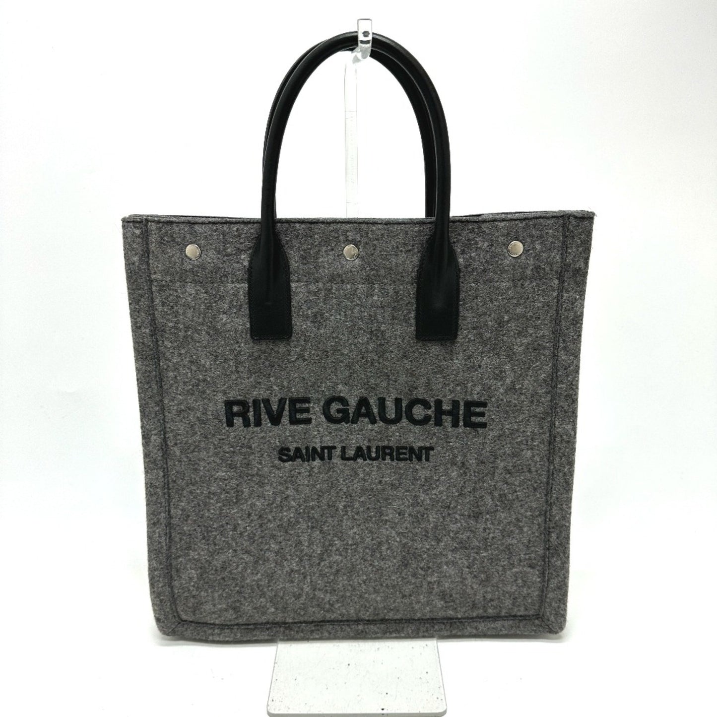 Saint Laurent Paris 632539 Shoulder Bag Hand Bag Bag Tote Bag Gray Black