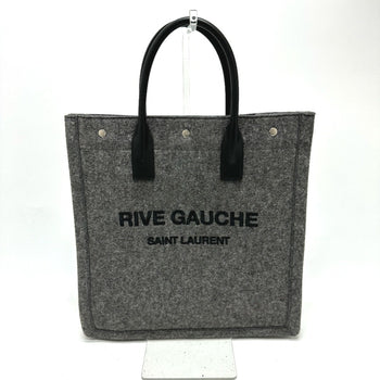 Saint Laurent Paris 632539 Shoulder Bag Hand Bag Bag Tote Bag Gray Black