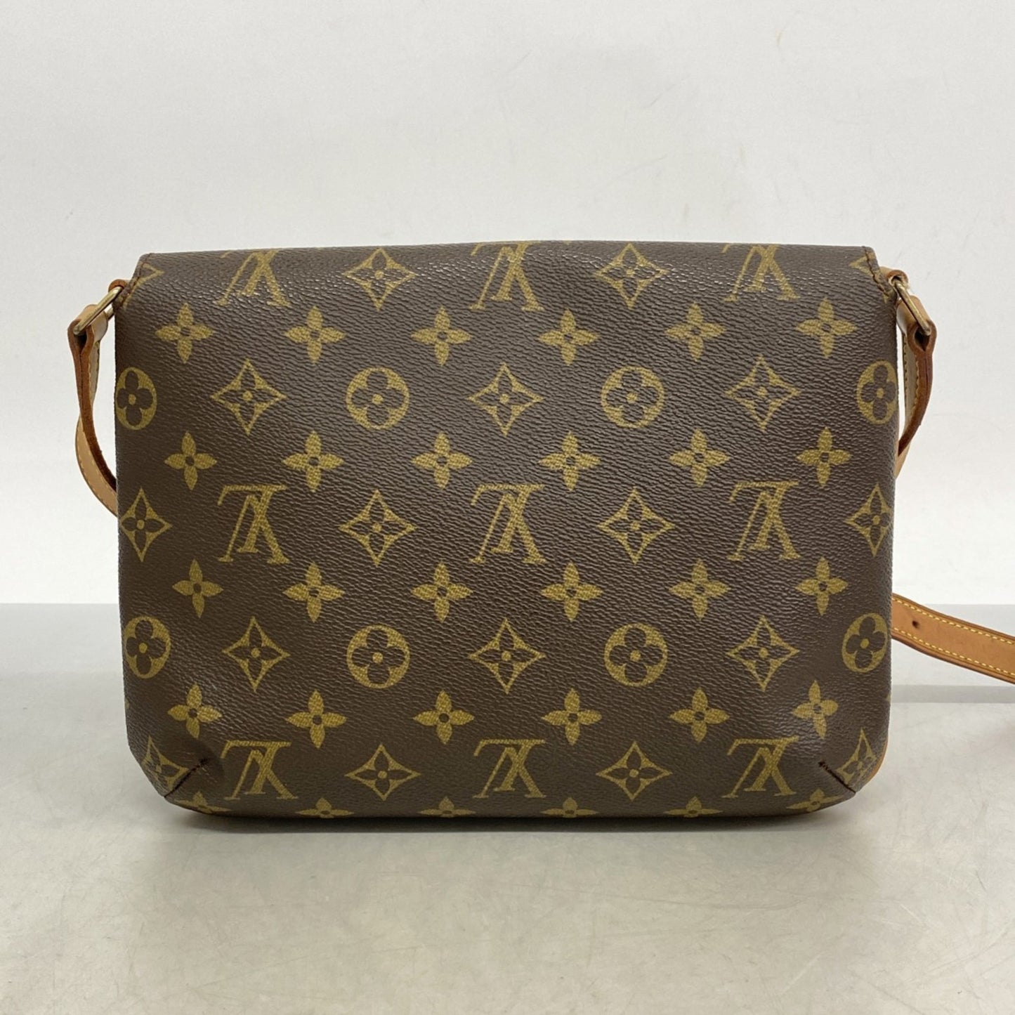 Louis Vuitton Monogram Musette Tango Short Strap Shoulder Bag M51257 Brown