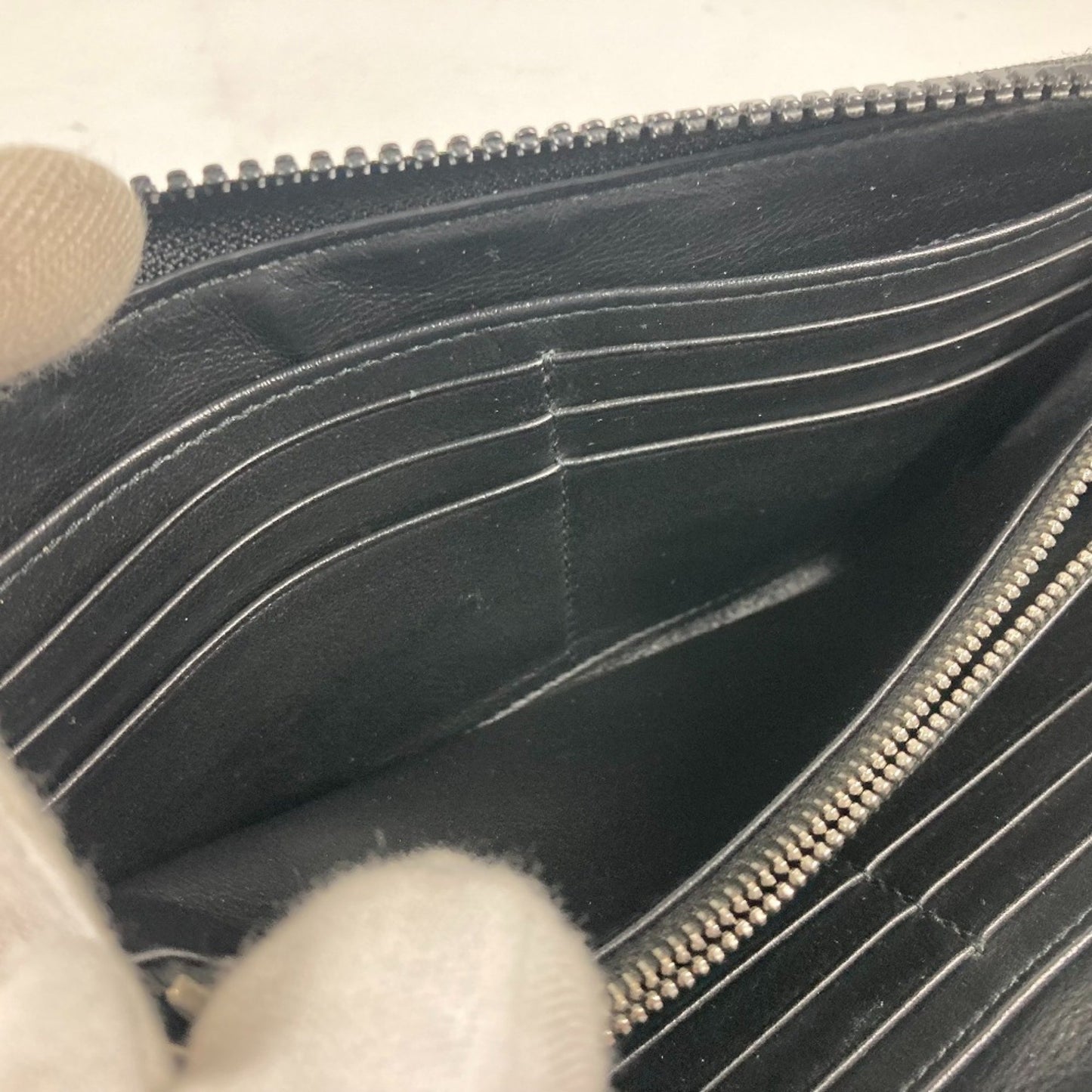 Christian Dior Dior Kaws Collaboration Round Long Wallet Nylon