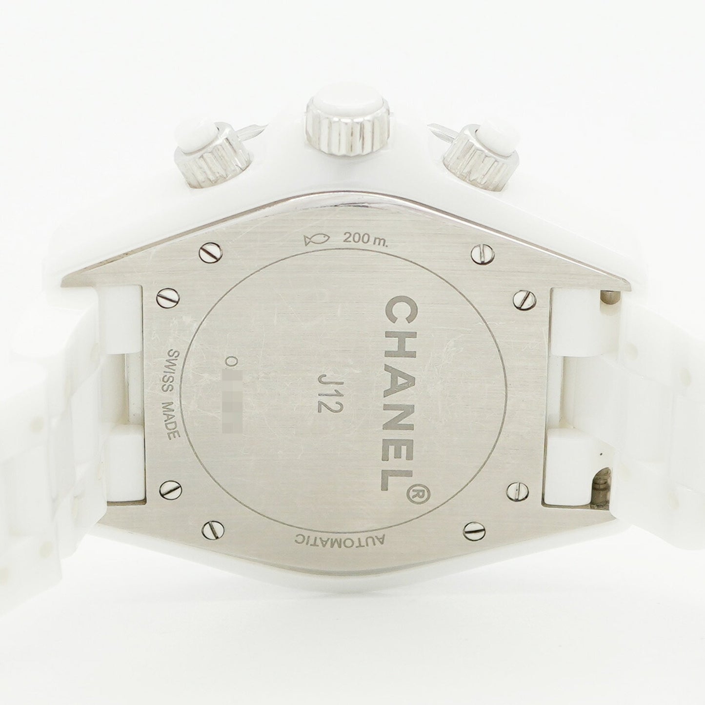 Chanel J12 H1007 White Dial