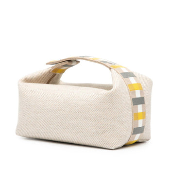 Herms Bride Black Au Carr Pm Handbag Pouch