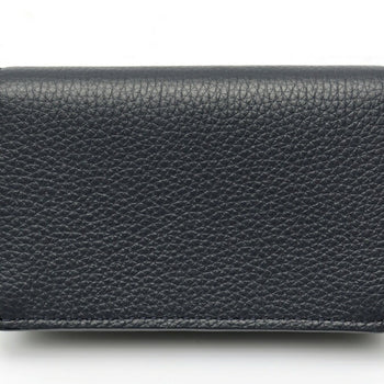 Loewe Card Holder Case C660M97X04 Calfskin Navy S-159323