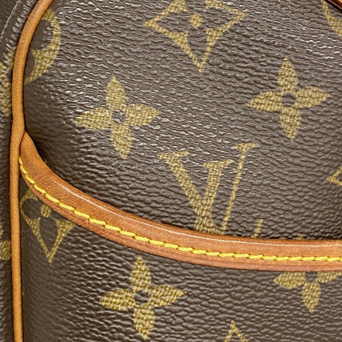 Louis Vuitton Monogram Deauville Handbag M47270 Brown