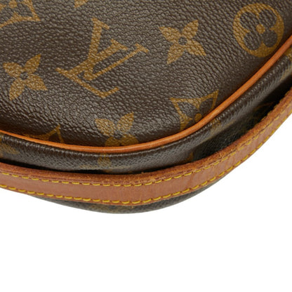 Louis Vuitton Monogram Jeune Fille Mm Crossbody Shoulder Bag M51226 Brown Leather