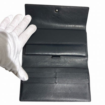 Louis Vuitton Monogram Matte Porte Tresor International M65102 Noir Tri-Fold Wallet