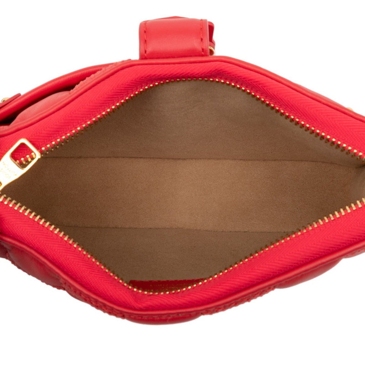 Louis Vuitton Damier Giant Pochette Troca Chain Shoulder Bag M59049 Rose Pink Leather