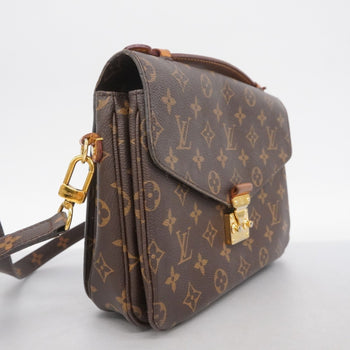 Louis Vuitton Monogram Pochette Metis Mm M44875 Brown 2-Way Bag