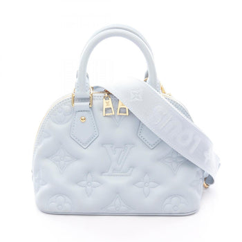 Louis Vuitton Alma Soft Bb Bubble Gram Blue Glacier Handbag