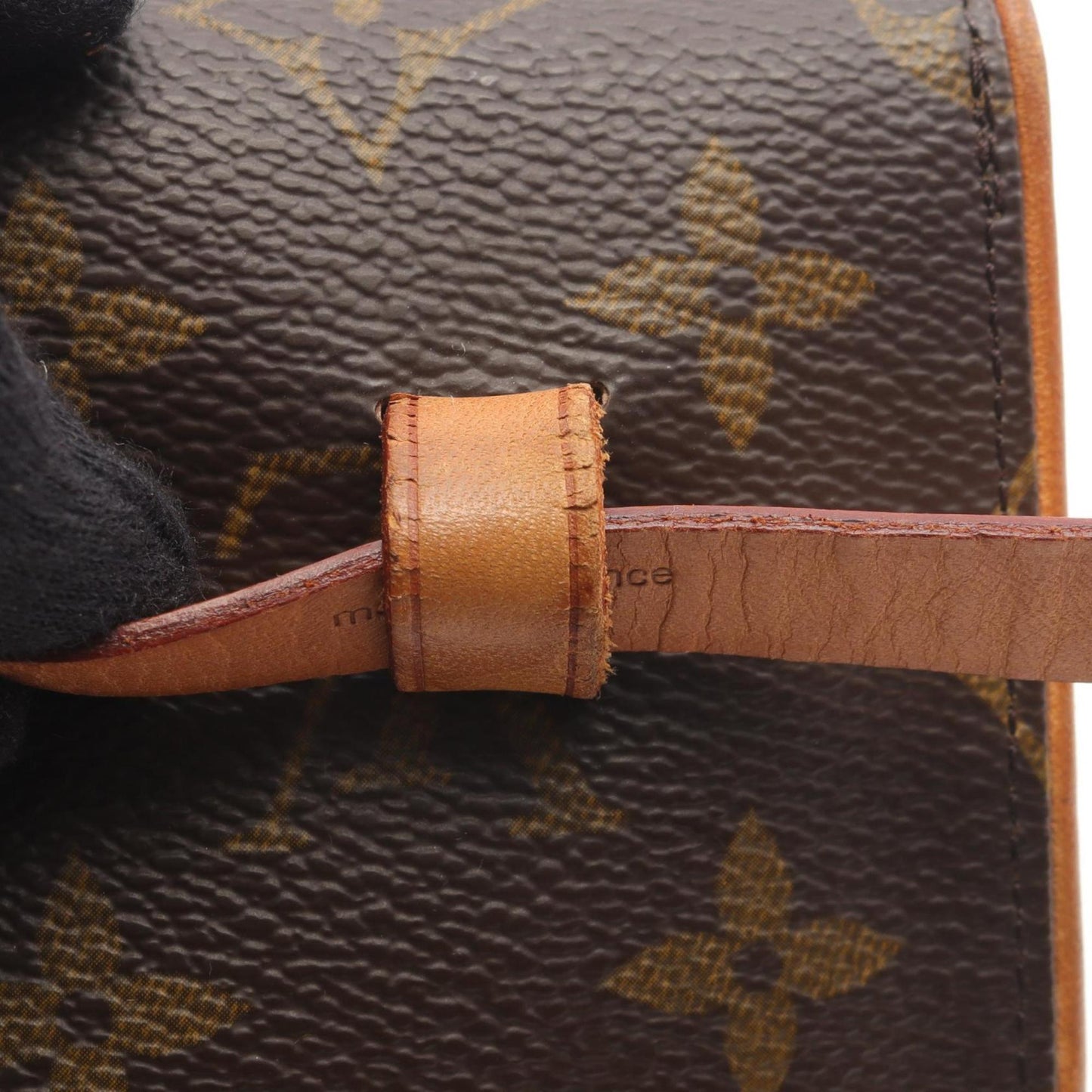 Louis Vuitton Florentine Pochette Monogram Waist Bag/Body Bag In Coated Canvas And Leather