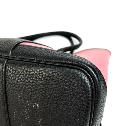 Hermes Garden Party Pm Toile Officier Two-Tone Handbag